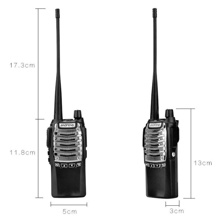 Baofeng UV-8D 8W Walkie-talkie multifunzionale con pulsante a doppia trasmissione ad alta potenza, AU Plug, EU Plug, US Plug, UK Plug