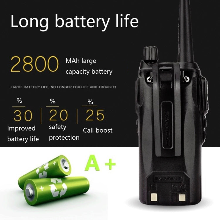 Baofeng UV-8D 8W Walkie-talkie multifunzionale con pulsante a doppia trasmissione ad alta potenza, AU Plug, EU Plug, US Plug, UK Plug