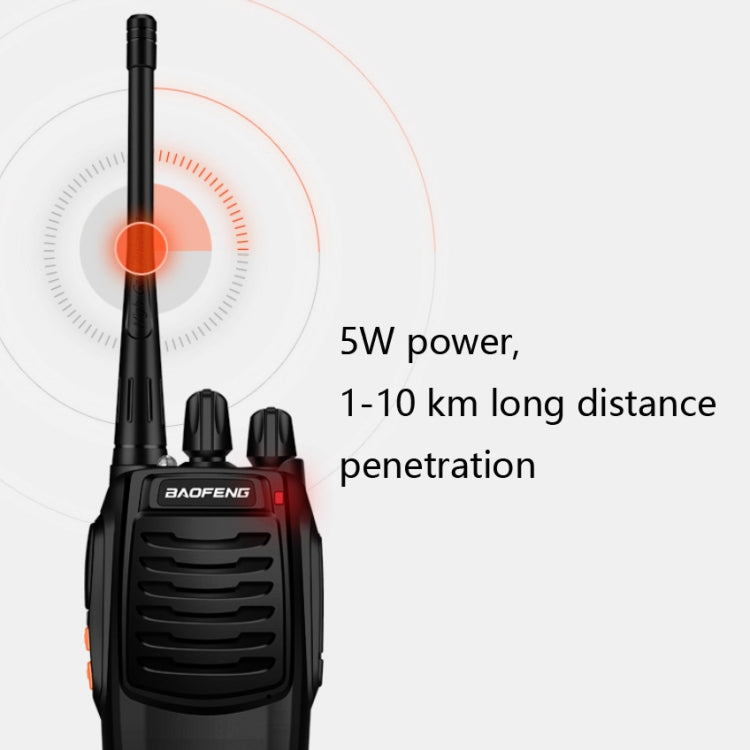 Walkie-talkie portatile per autoradio Baofeng BF-C1 1-50 km, UK Plug, US Plug, EU Plug