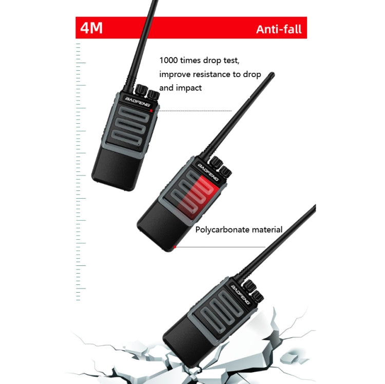 Baofeng BF-1901 Radio ad alta potenza Mini apparecchiatura di comunicazione portatile per esterni Walkie-talkie, AU Plug, EU Plug, US Plug, UK Plug