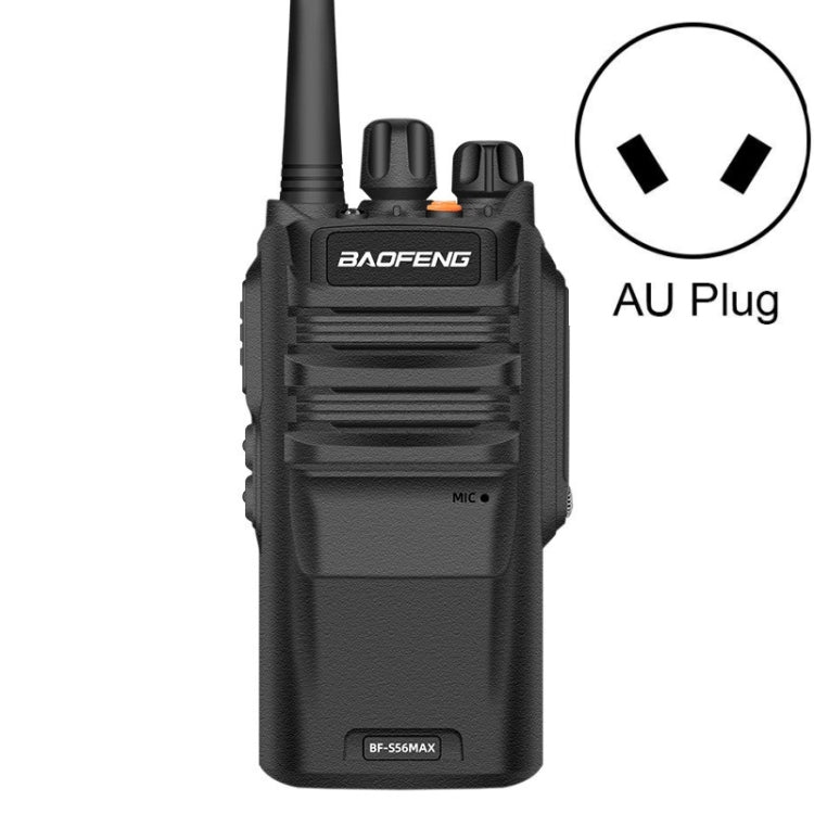 Baofeng BF-S56MAX Dispositivo di comunicazione portatile impermeabile ad alta potenza Walkie-talkie, AU Plug, EU Plug, US Plug, UK Plug