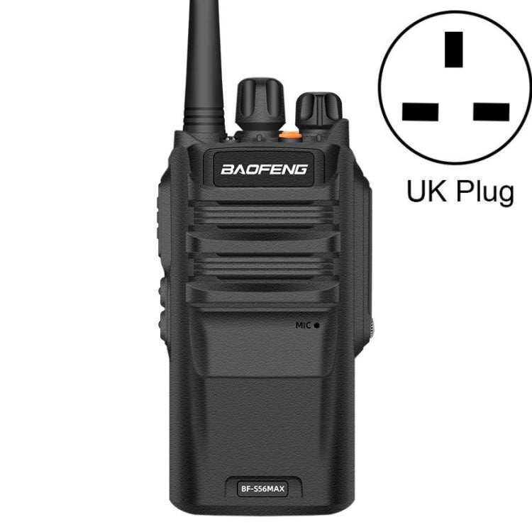 Baofeng BF-S56MAX Dispositivo di comunicazione portatile impermeabile ad alta potenza Walkie-talkie, AU Plug, EU Plug, US Plug, UK Plug