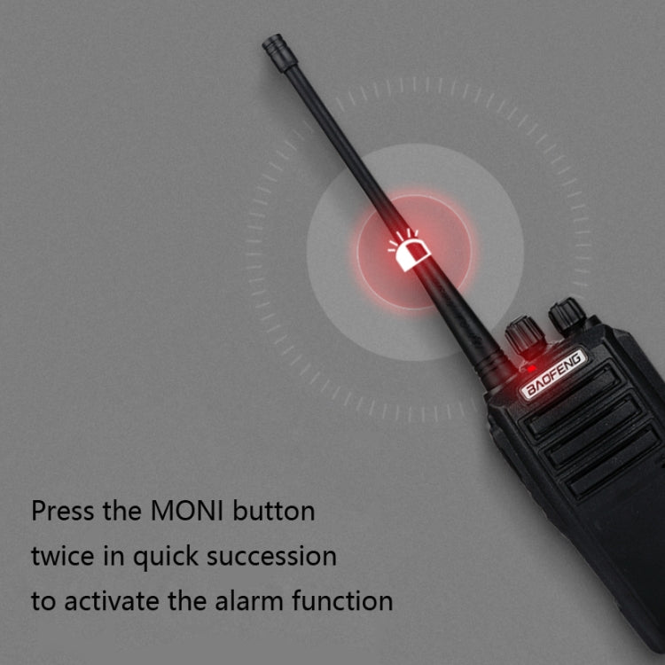 Baofeng BF-UV6D Walkie-talkie portatile 8W 2000mAh