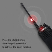 Baofeng BF-UV6D Walkie-talkie mobile ad alta potenza per cantiere all'aperto di hotel civili, AU Plug, EU Plug, US Plug, UK Plug