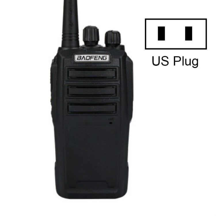 Baofeng BF-UV6D Walkie-talkie mobile ad alta potenza per cantiere all'aperto di hotel civili, AU Plug, EU Plug, US Plug, UK Plug