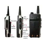 Baofeng BF-B2Plus Mini walkie-talkie 8W 50 km portatile