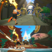 Gioco Anello fitness Anello fitness sportivo + cinturino per le gambe per Nintendo NS