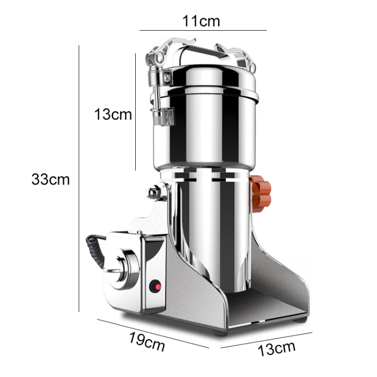 Macchina per spolverare materiale medicinale oscillante Piccola molatrice per farmaci per farmacia Spina europea, Medicine Grinding Machine