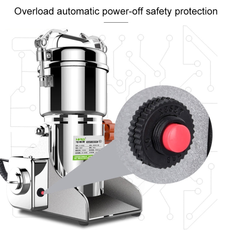 Macchina per spolverare materiale medicinale oscillante Piccola molatrice per farmaci per farmacia Spina europea, Medicine Grinding Machine
