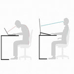 Ripiano per riscaldatore per ventola, supporto per funghi invisibile portatile compatto e creativo per laptop creativo, Black, Green