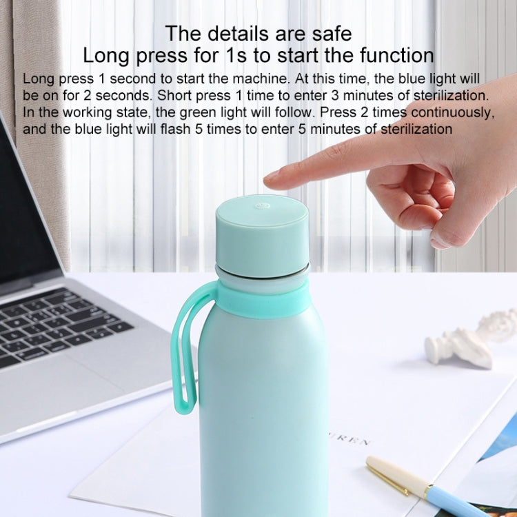 Sterilizzazione ultravioletta Disinfezione intelligente Boccetta per vuoto in acciaio inossidabile con ricarica USB, USB Vacuum Flask