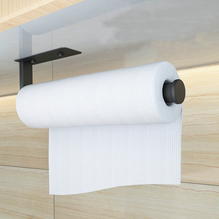 Staffa per montaggio a parete per portasciugamani di carta da cucina Lazy Rag Rack, Roll Paper Holder
