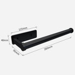 Staffa per montaggio a parete per portasciugamani di carta da cucina Lazy Rag Rack, Roll Paper Holder