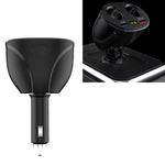 Caricabatteria da auto per accendisigari Caricatore per auto Dual USB QC 3.0 a doppia ricarica rapida 6A, WMY-C113
