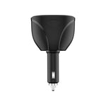 Caricabatteria da auto per accendisigari Caricatore per auto Dual USB QC 3.0 a doppia ricarica rapida 6A, WMY-C113