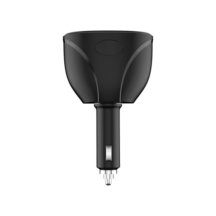 Caricabatteria da auto per accendisigari Caricatore per auto Dual USB QC 3.0 a doppia ricarica rapida 6A, WMY-C113