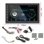 Navigatore Android universale da 7 pollici per auto Lettore MP5 GPS Navigazione per auto Bluetooth All-in-one, Standard, Standard +4 Lights Camera, Standard +8 Lights Camera, Standard +12 Lights Camera