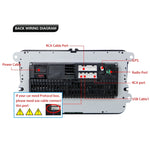 Adatto per Volkswagen Lettore multimediale per auto da 7 pollici Navigazione Bluetooth Macchina per retromarcia integrata Android 10.0, 1+16G, 2+16G, 2+32G