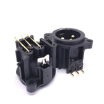 20 PC Presa XLR a tre core Presa audio bilanciata Presa drago Presa maschio e femmina, Male Socket, Female Socket
