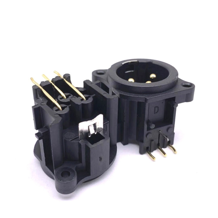 20 PC Presa XLR a tre core Presa audio bilanciata Presa drago Presa maschio e femmina, Male Socket, Female Socket