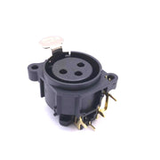 20 PC Presa XLR a tre core Presa audio bilanciata Presa drago Presa maschio e femmina, Male Socket, Female Socket