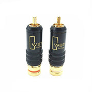 3 pz. WBT-0144 Spina RCA Lotus Spina audio e video AV