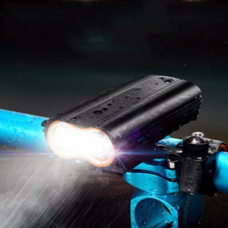 Luce anteriore per bicicletta Ricarica USB T6 Luce per ciclismo Luce per mountain bike impermeabile, Waterproof Bike Light