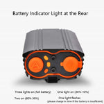 Luce anteriore per bicicletta Ricarica USB T6 Luce per ciclismo Luce per mountain bike impermeabile, Waterproof Bike Light