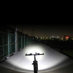 Luce anteriore per bicicletta Ricarica USB T6 Luce per ciclismo Luce per mountain bike impermeabile, Waterproof Bike Light