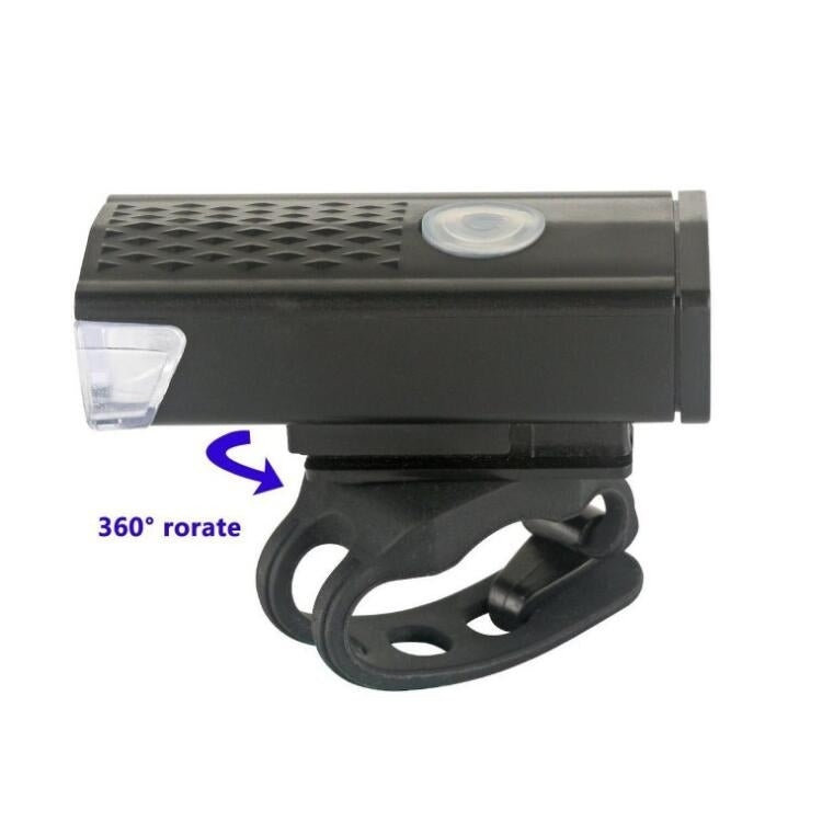 Attrezzatura da ciclismo per illuminazione faro di ricarica USB per bicicletta, 2255 Light (White), 2255 Light+Ruby Taillight (White), 2255 Light+928 Red Taillight (White), 2255 Light+928 Red Taillight (Black)