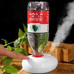 Mini umidificatore portatile ad ultrasuoni da tavolo Umidificatore per bottiglie di acqua minerale per uso domestico USB, Air Humidifier