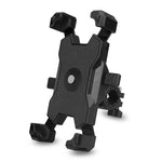 Il supporto per telefono cellulare per bicicletta elettrica può essere ruotato di 360 gradi Supporto per telefono cellulare Staffa di regolazione a quattro vie per moto, Handlebars, Rearview Mirrors