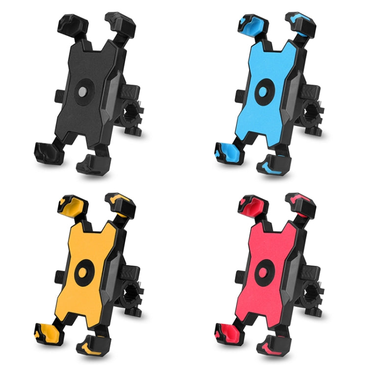 Il supporto per telefono cellulare per bicicletta elettrica può essere ruotato di 360 gradi Supporto per telefono cellulare Staffa di regolazione a quattro vie per moto, Handlebars, Rearview Mirrors