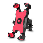 Il supporto per telefono cellulare per bicicletta elettrica può essere ruotato di 360 gradi Supporto per telefono cellulare Staffa di regolazione a quattro vie per moto, Handlebars, Rearview Mirrors