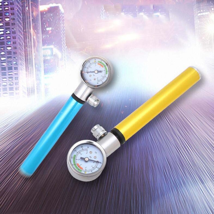 Mini pompa ad aria manuale per bicicletta Pompa ad aria universale per bicicletta Pompa ad aria portatile per equitazione all'aperto, Portable Air Pump(Yellow), Portable Air Pump(Red), Portable Air Pump(Black), Portable Air Pump(Silver)                ...