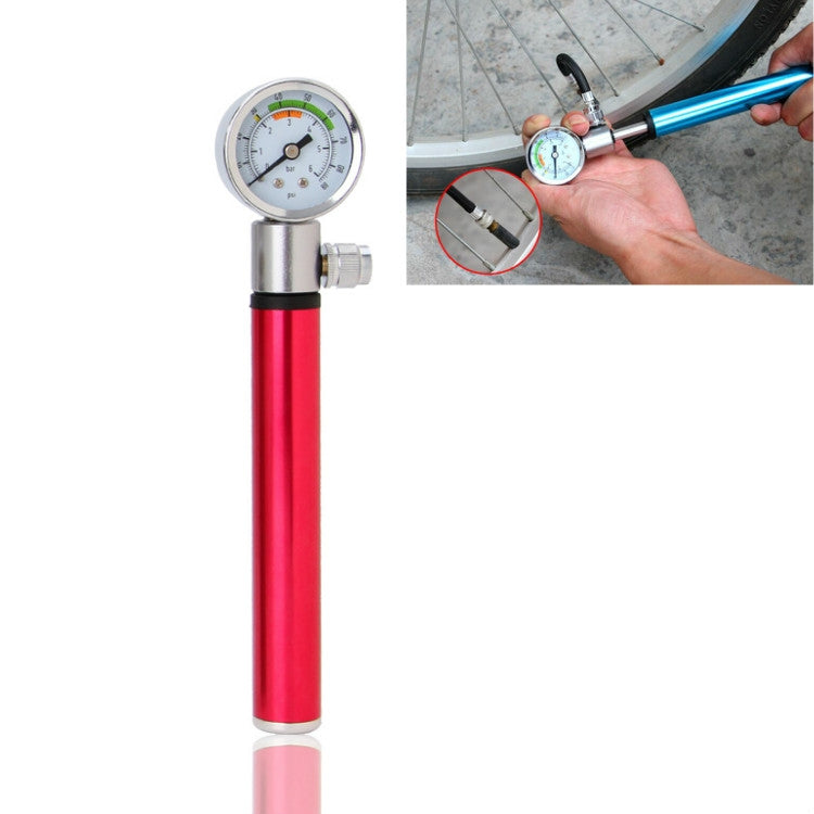 Mini pompa ad aria manuale per bicicletta Pompa ad aria universale per bicicletta Pompa ad aria portatile per equitazione all'aperto, Portable Air Pump(Yellow), Portable Air Pump(Red), Portable Air Pump(Black), Portable Air Pump(Silver)                ...