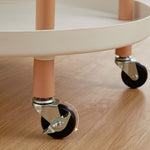 Carrello mobile di lusso Scaffale per set da tè per cucina semplice, soggiorno, Three Layers, Two Layers