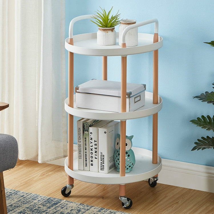 Carrello mobile di lusso Scaffale per set da tè per cucina semplice, soggiorno, Three Layers, Two Layers