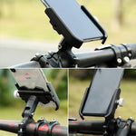 Supporto per telefono cellulare per bicicletta Supporto per telefono cellulare per navigazione per auto elettrica per moto, Handlebars, Rearview Mirrors