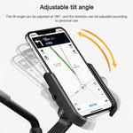 Supporto per telefono cellulare per bicicletta Supporto per telefono cellulare per navigazione per auto elettrica per moto, Handlebars, Rearview Mirrors