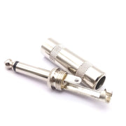 Spina per altoparlante per microfono mono mixer a saldatura audio a due core da 6,35 mm
