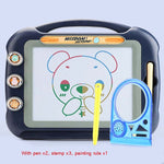 Lavagna magnetica da tavolo per bambini 46,5x36,5 cm