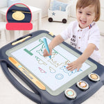 Lavagna magnetica da tavolo per bambini 46,5x36,5 cm