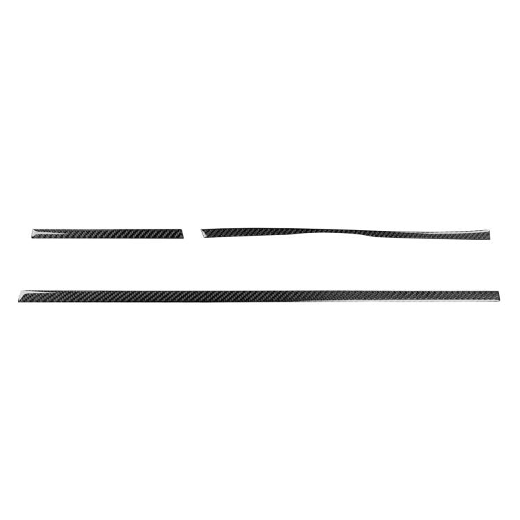 Set 3 adesivi fibra carbonio cruscotto Volkswagen CC