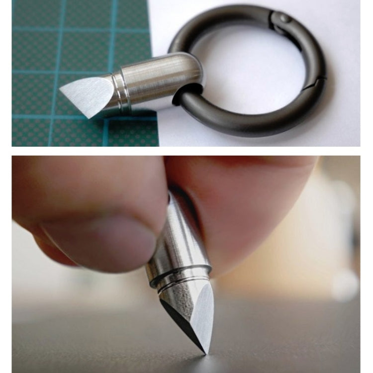 Coltello per capsule per microutensile da taglio da 3 pezzi, Silver