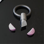 Coltello per capsule per microutensile da taglio da 3 pezzi, Silver