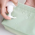 Borsa per cosmetici impermeabile da 4 pezzi Borsa da toilette portatile da viaggio Borsa di stoccaggio multifunzionale