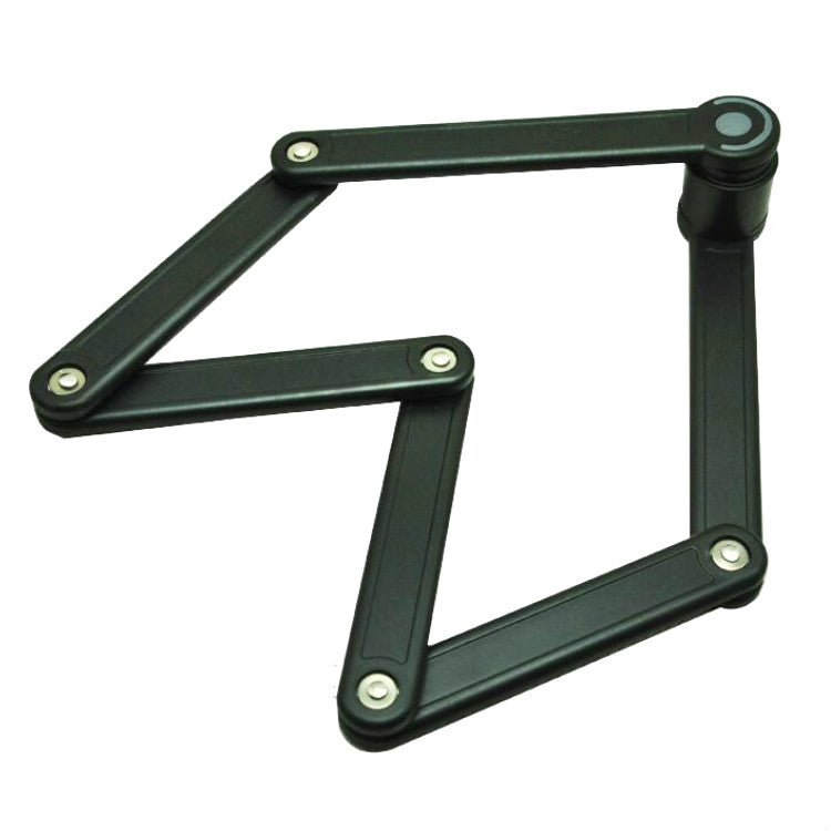 Lucchetto per bicicletta universale a forbice antiidraulica Tonyon Lucchetto per mountain bike pieghevole a quattro sezioni, Tonyon Folding Mountain Bike Lock(Black)