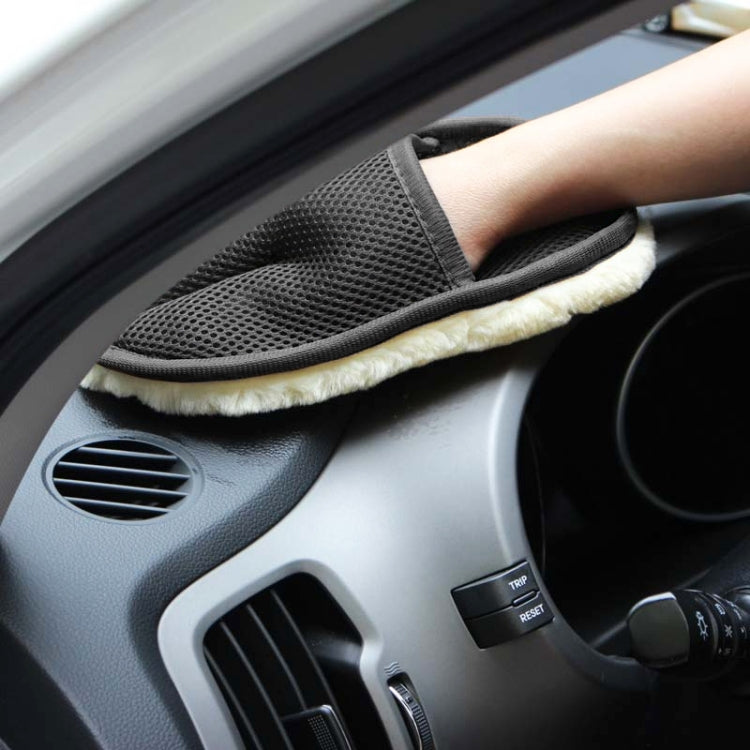 10 guanti in pile per la pulizia dell'auto, strumento per la ceretta di bellezza per l'auto, per la pulizia della casa, 10 PCS Washing Gloves