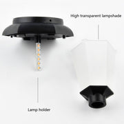 Lampada da giardino solare a fiamma dinamica LED